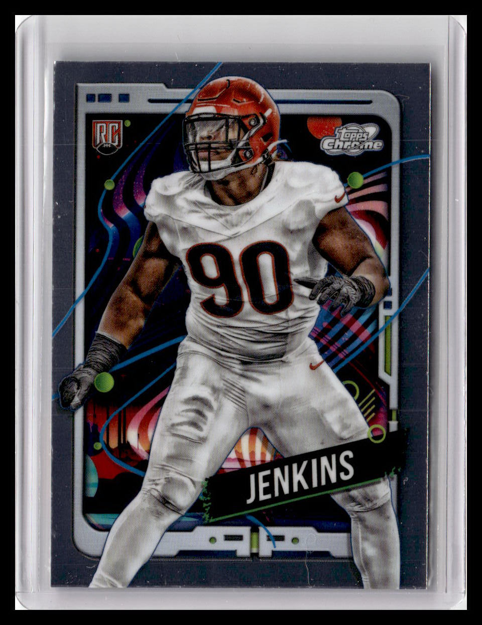 2024 Topps Chrome Cosmic #122 Kris Jenkins