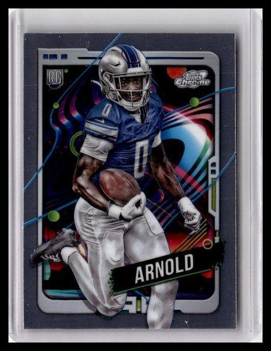 2024 Topps Chrome Cosmic #131 Terrion Arnold