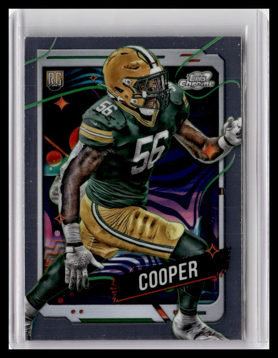 2024 Topps Chrome Cosmic #135 Edgerrin Cooper