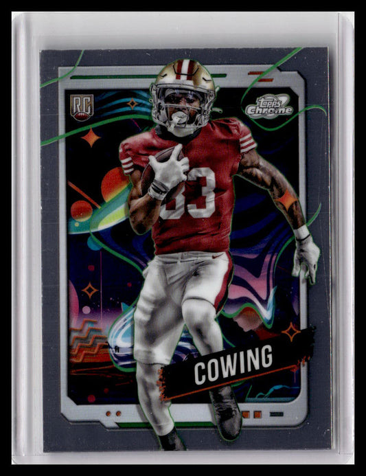 2024 Topps Chrome Cosmic #183 Jacob Cowing