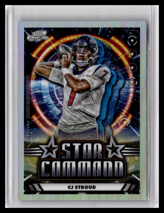 2024 Topps Chrome Cosmic #SC-11 CJ Stroud Star Command