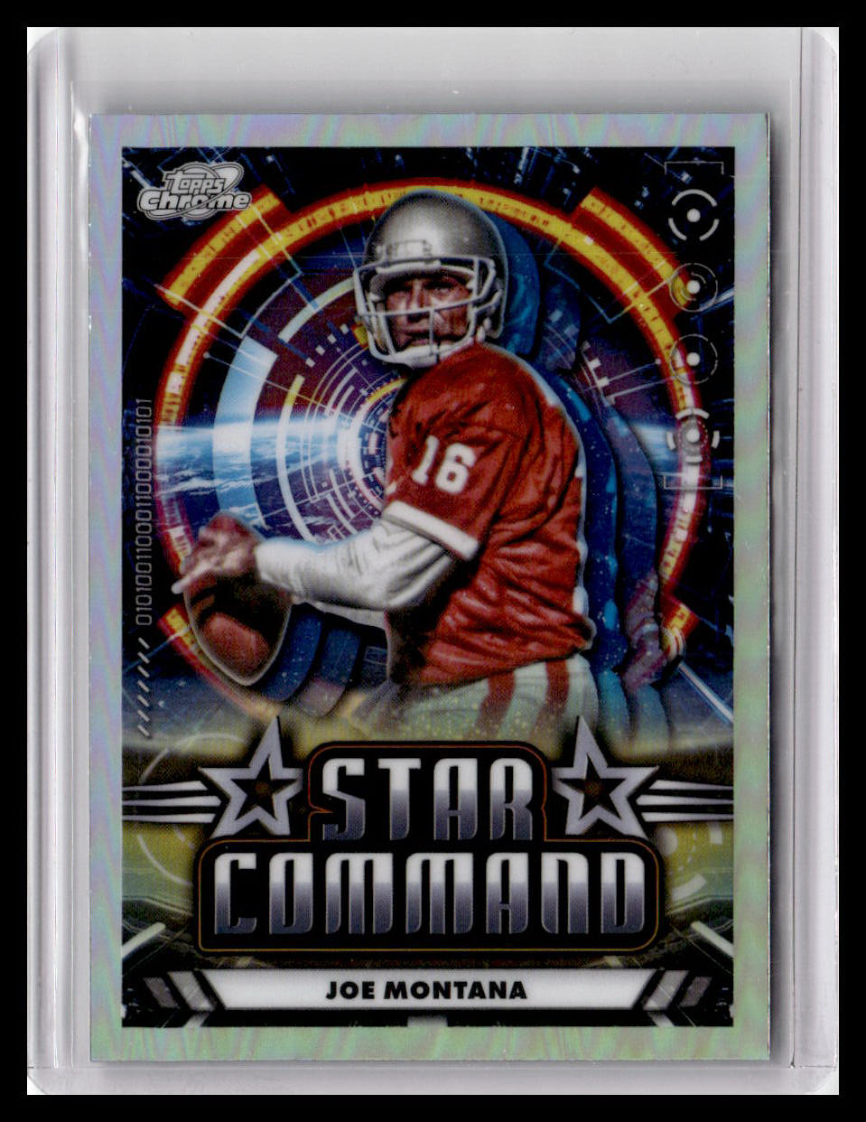 2024 Topps Chrome Cosmic #SC-22 Joe Montana Star Command