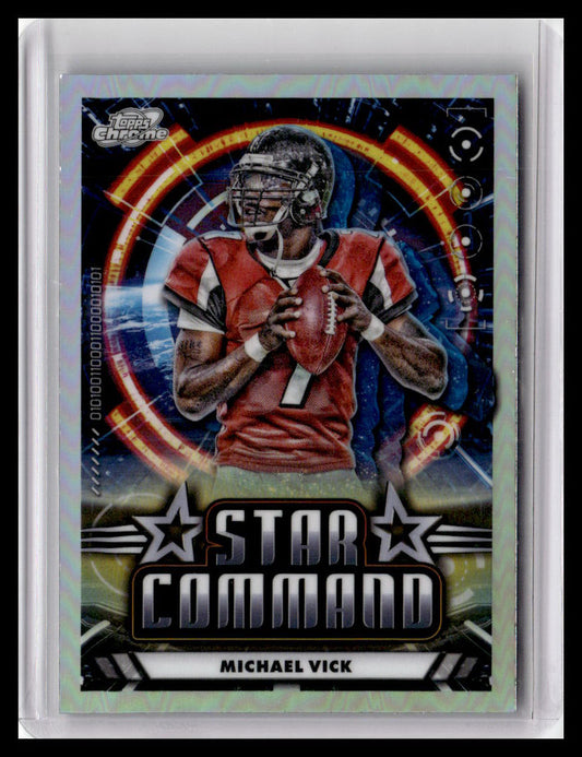 2024 Topps Chrome Cosmic #SC-2 Michael Vick Star Command