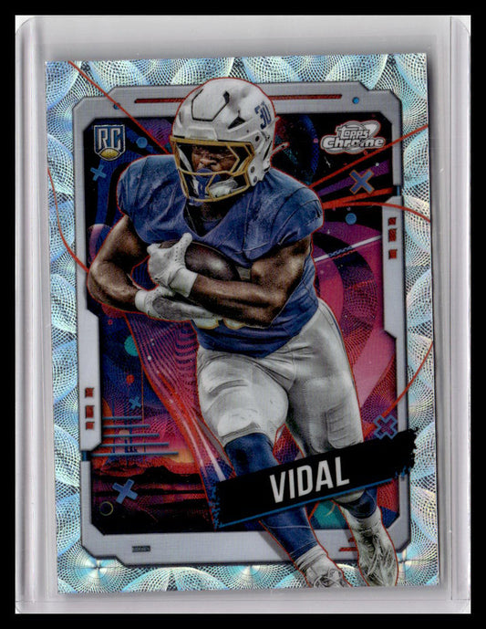 2024 Topps Chrome Cosmic #157 Kimani Vidal Nucleus Refractors
