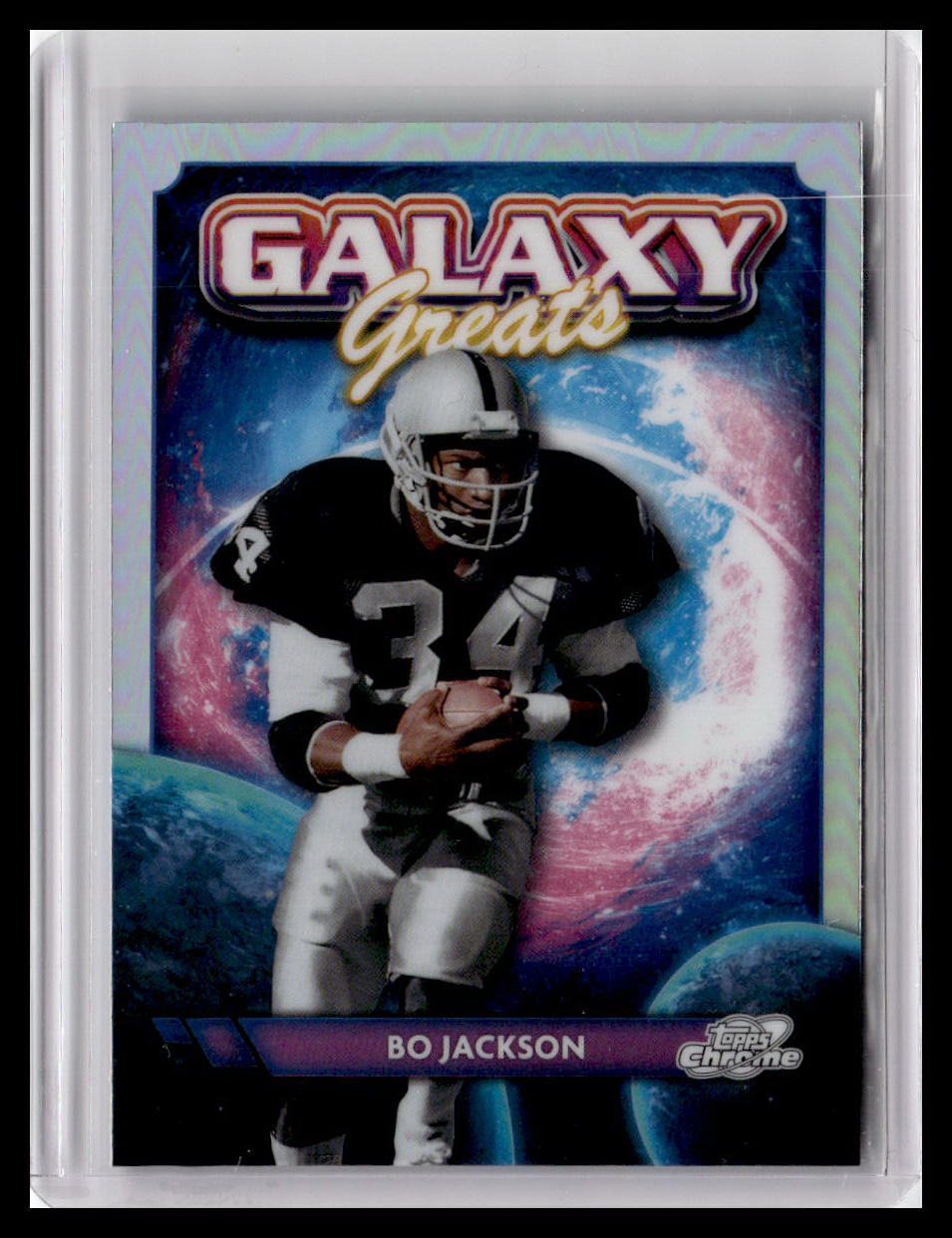 2024 Topps Chrome Cosmic #GG-15 Bo Jackson Galaxy Greats
