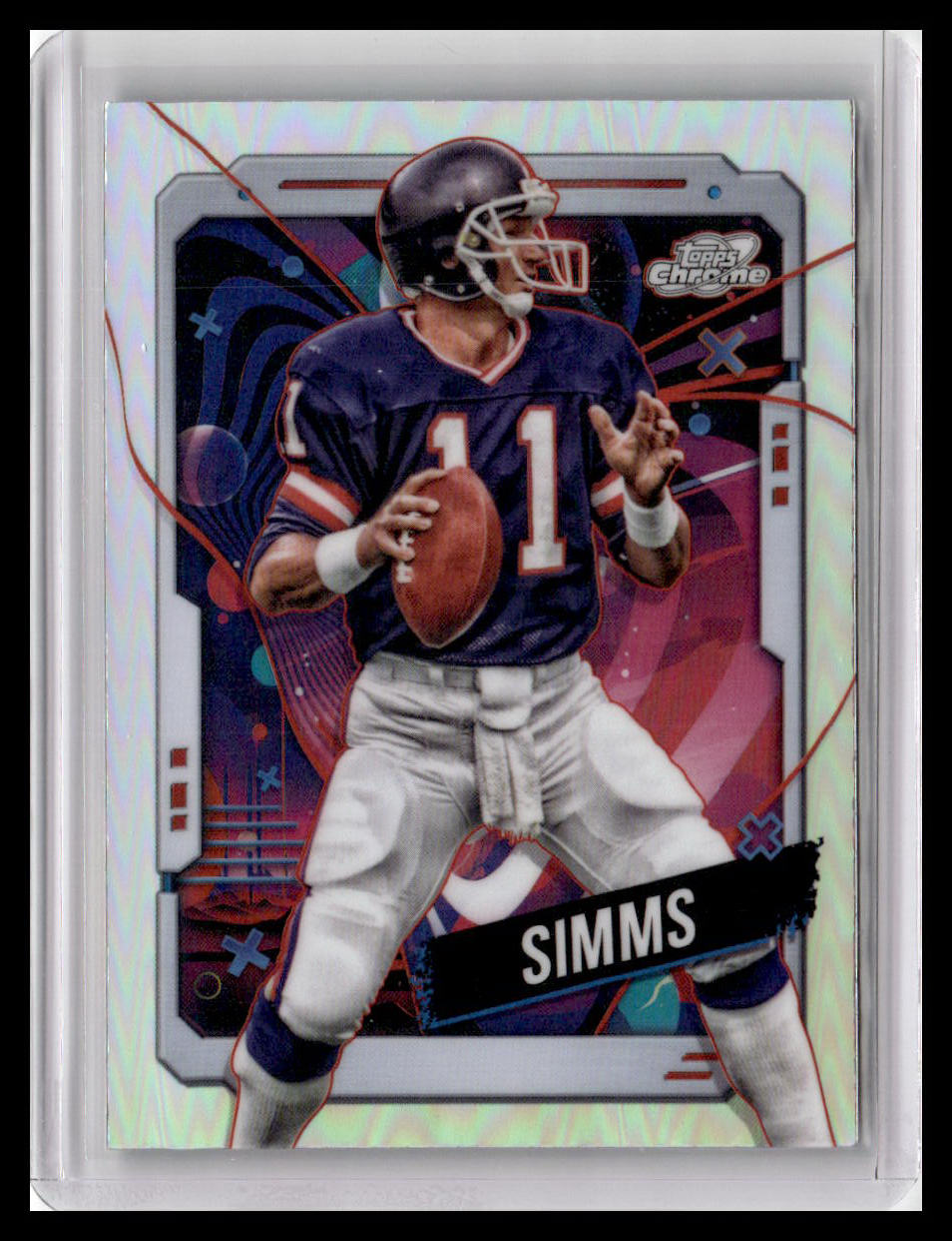 2024 Topps Chrome Cosmic #69 Phil Simms
