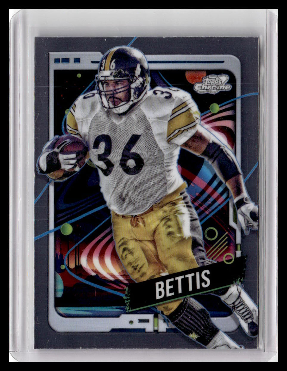 2024 Topps Chrome Cosmic #82 Jerome Bettis