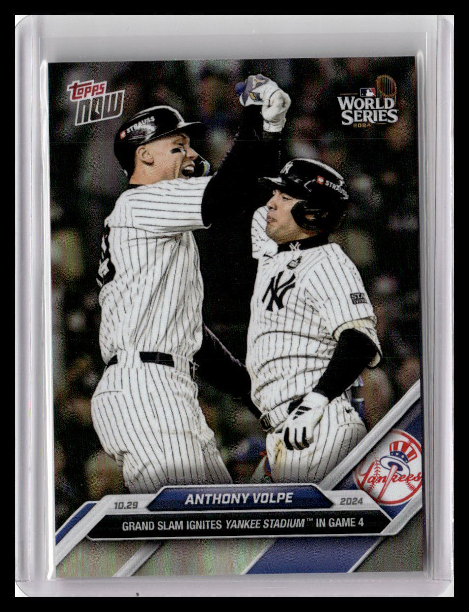 2024 Topps Now #874SP Anthony Volpe