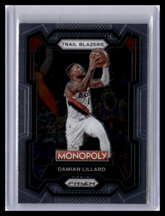 2023-24 Panini Prizm Monopoly #73 Damian Lillard