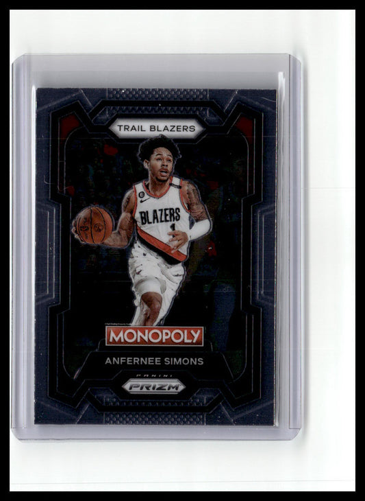2023-24 Panini Prizm Monopoly #74 Anfernee Simons