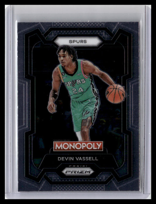 2023-24 Panini Prizm Monopoly #80 Devin Vassell