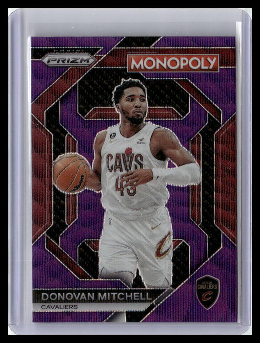 2023-24 Panini Prizm Monopoly #PS10 Donovan Mitchell All-Star Purple