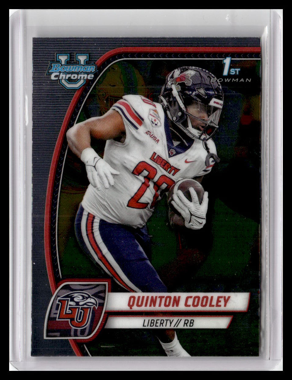 2024 Bowman University Chrome #147 Quinton Cooley