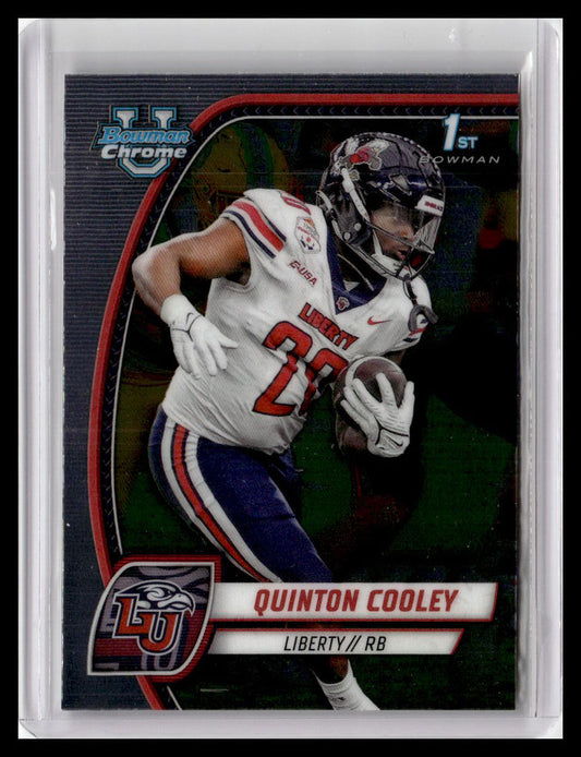 2024 Bowman University Chrome #147 Quinton Cooley
