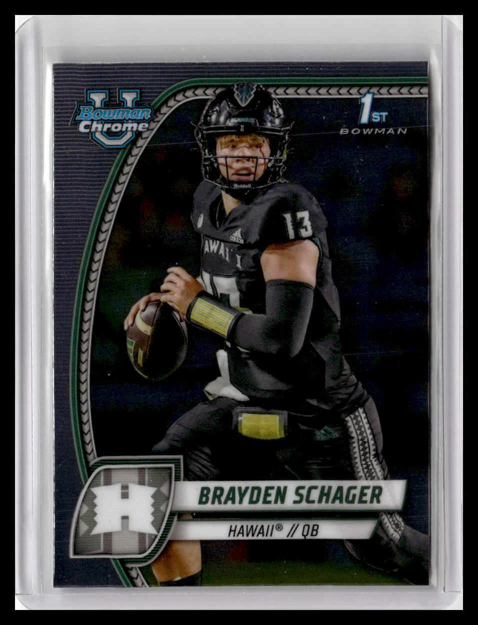 2024 Bowman University Chrome #25 Brayden Schager