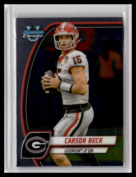 2024 Bowman University Chrome #2 Carson Beck