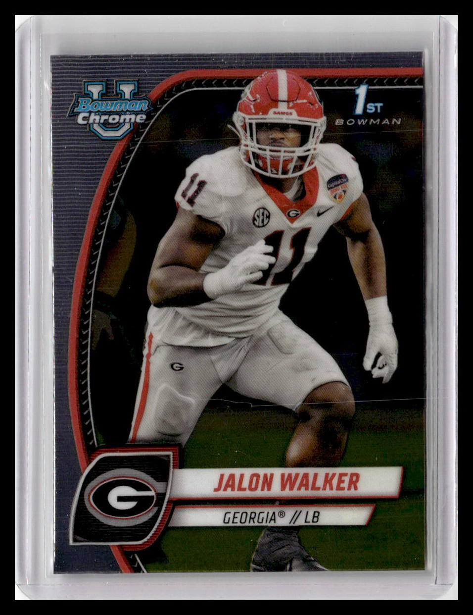 2024 Bowman University Chrome #89 Jalon Walker