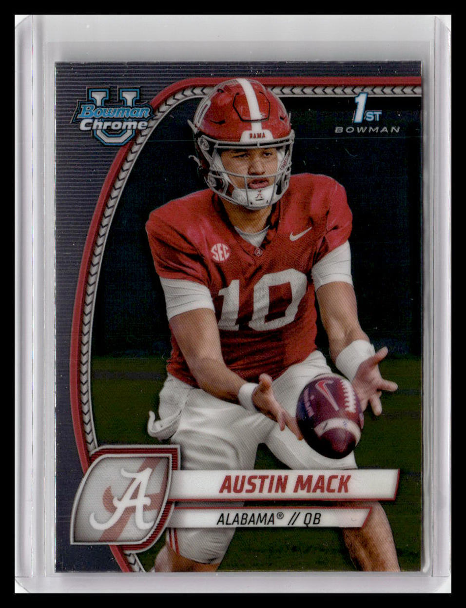 2024 Bowman University Chrome #87 Austin Mack