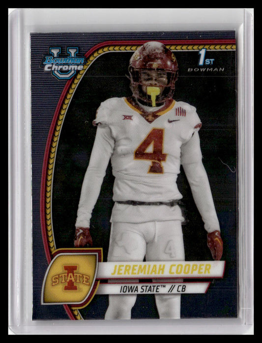 2024 Bowman University Chrome #99 Jeremiah Cooper