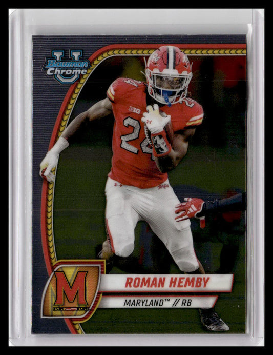 2024 Bowman University Chrome #65 Roman Hemby