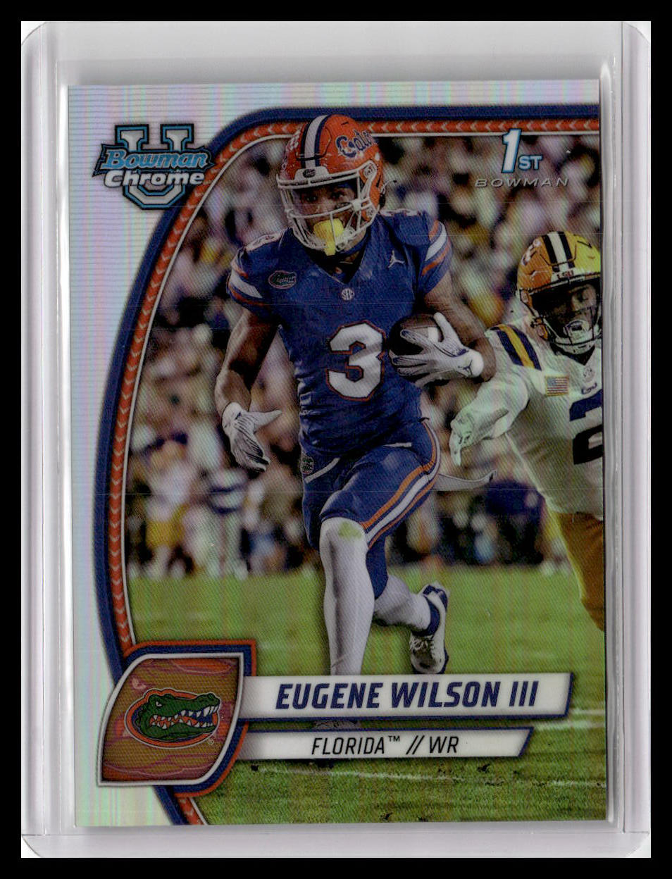 2024 Bowman University Chrome #SP-9 Eugene Wilson III SP Image Variations