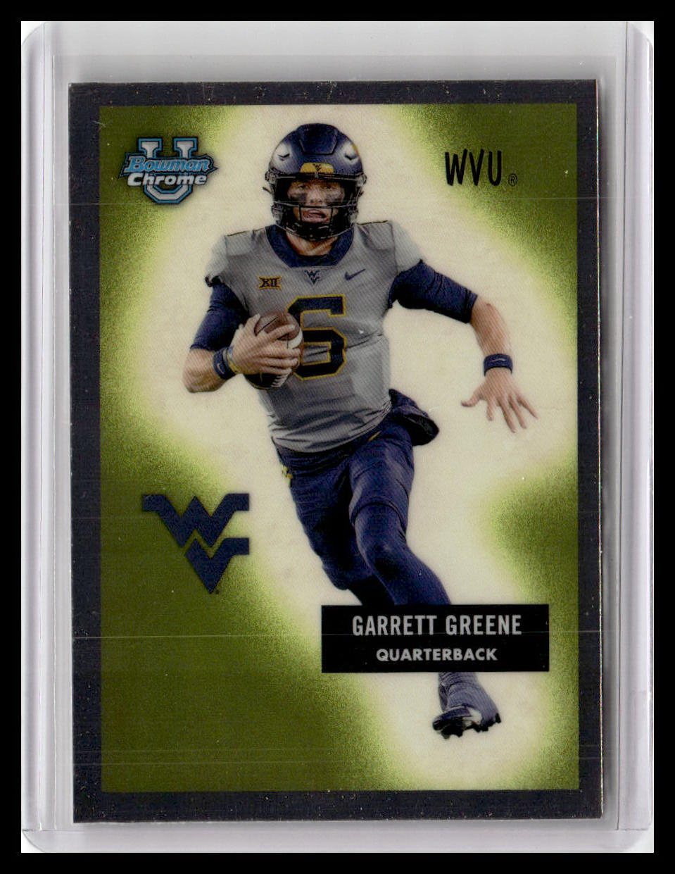 2024 Bowman University Chrome #55B-23 Garrett Greene 1955 Bowman Football