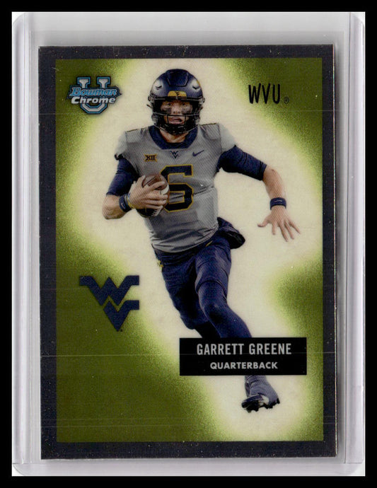 2024 Bowman University Chrome #55B-23 Garrett Greene 1955 Bowman Football