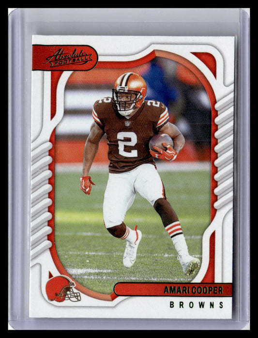 2022 Panini Absolute #68 Amari Cooper Green