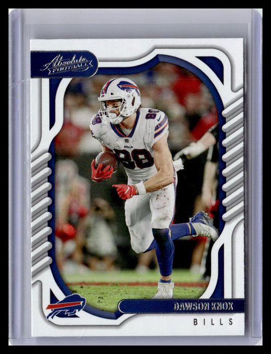 2022 Panini Absolute #26 Dawson Knox