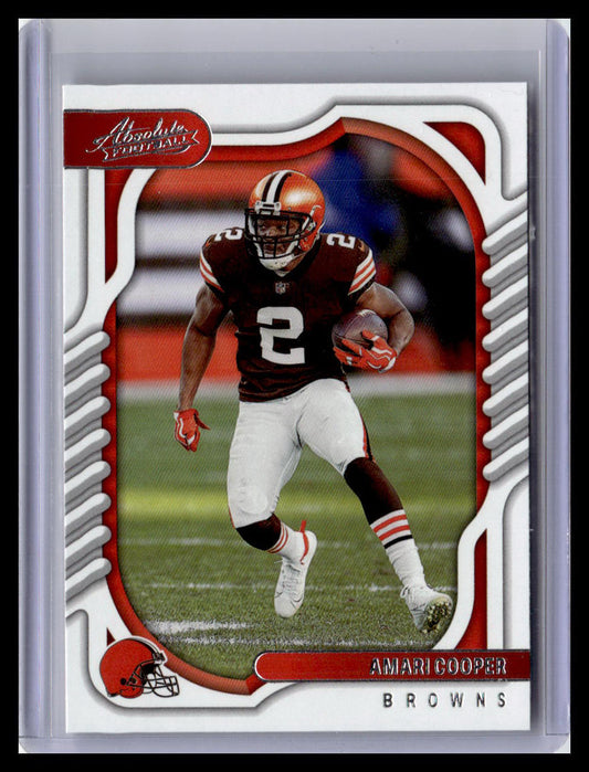 2022 Panini Absolute #68 Amari Cooper