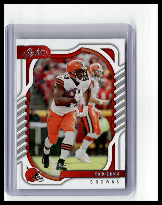2022 Panini Absolute #70 Nick Chubb
