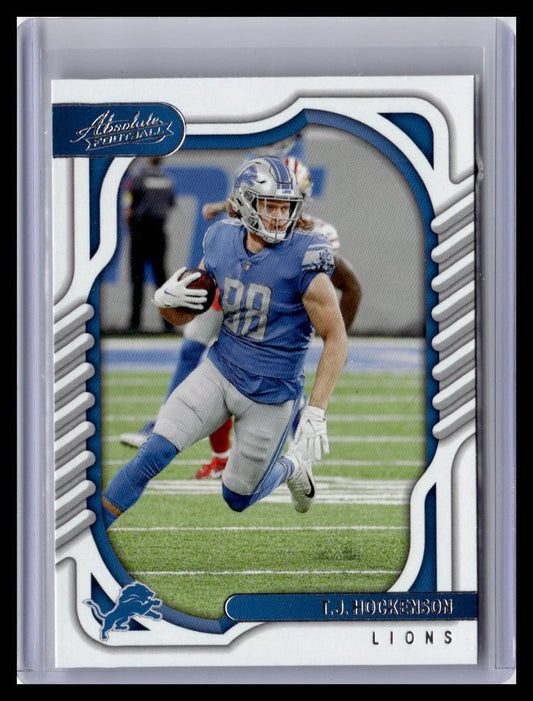 2022 Panini Absolute #40 T.J. Hockenson