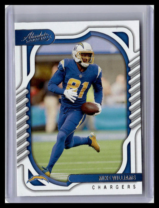 2022 Panini Absolute #86 Mike Williams