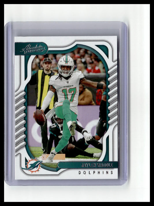 2022 Panini Absolute #51 Jaylen Waddle