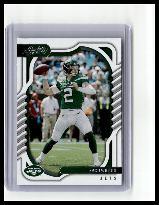 2022 Panini Absolute #99 Zach Wilson