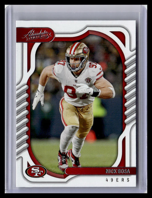2022 Panini Absolute #60 Nick Bosa