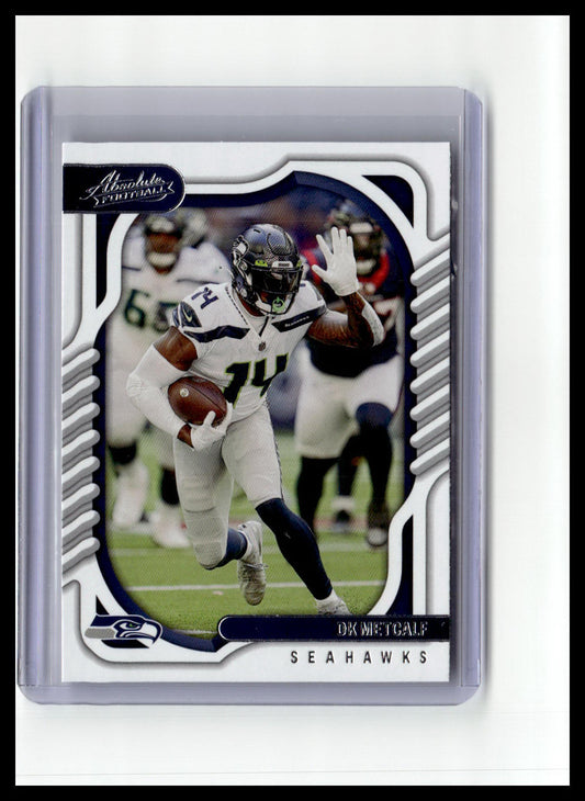 2022 Panini Absolute #83 DK Metcalf Green