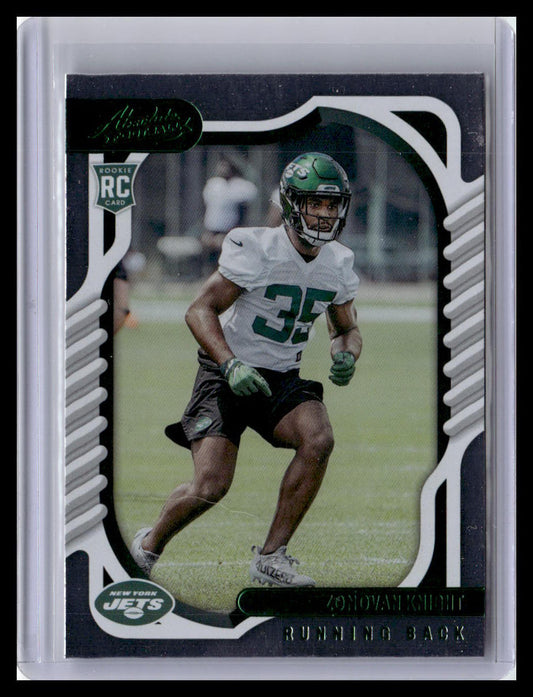 2022 Panini Absolute #200 Zonovan Knight Green