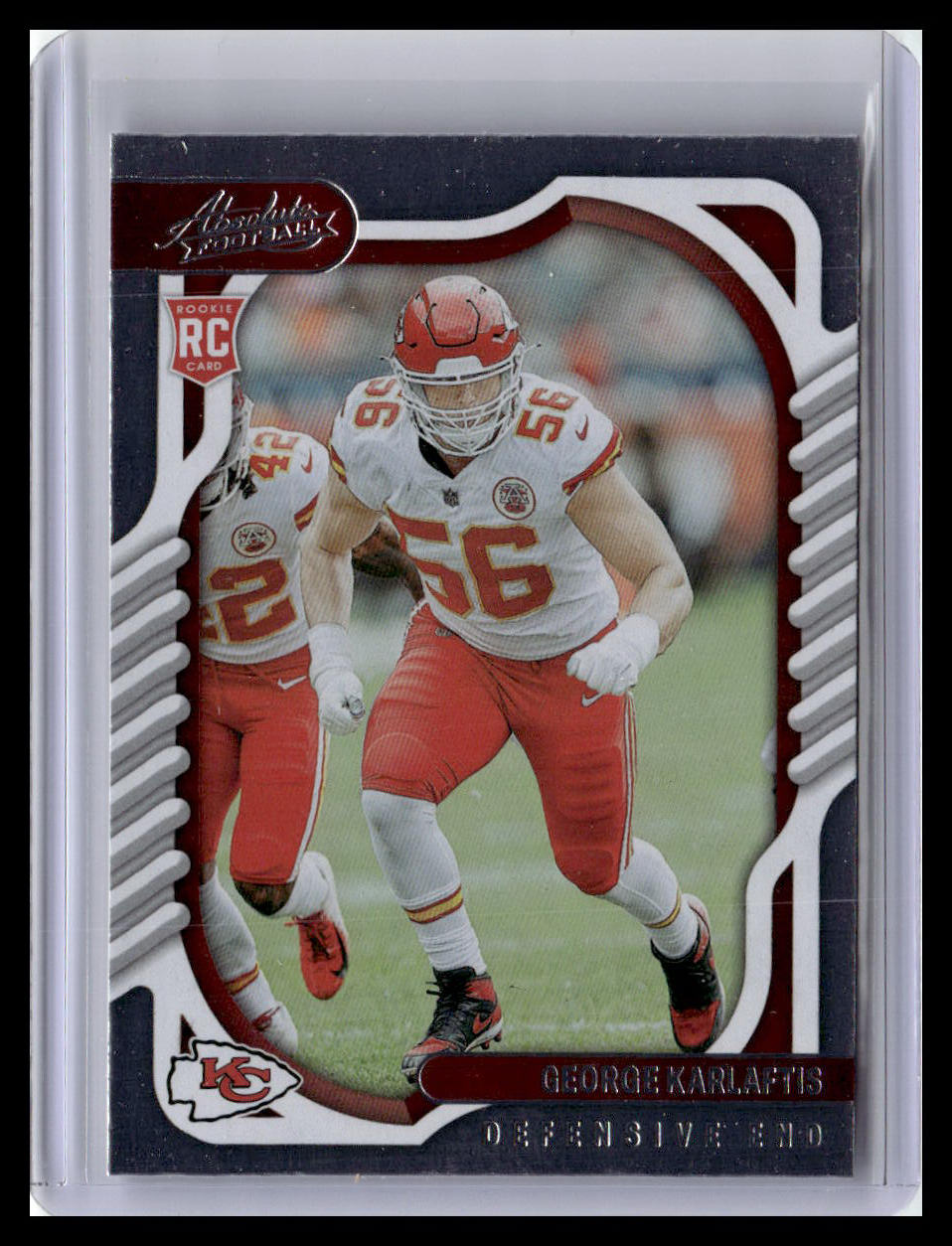 2022 Panini Absolute #162 George Karlaftis