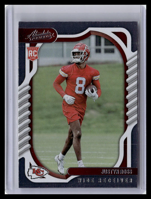 2022 Panini Absolute #174 Justyn Ross