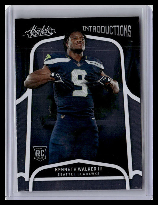 2022 Panini Absolute #INT-13 Kenneth Walker III Introductions