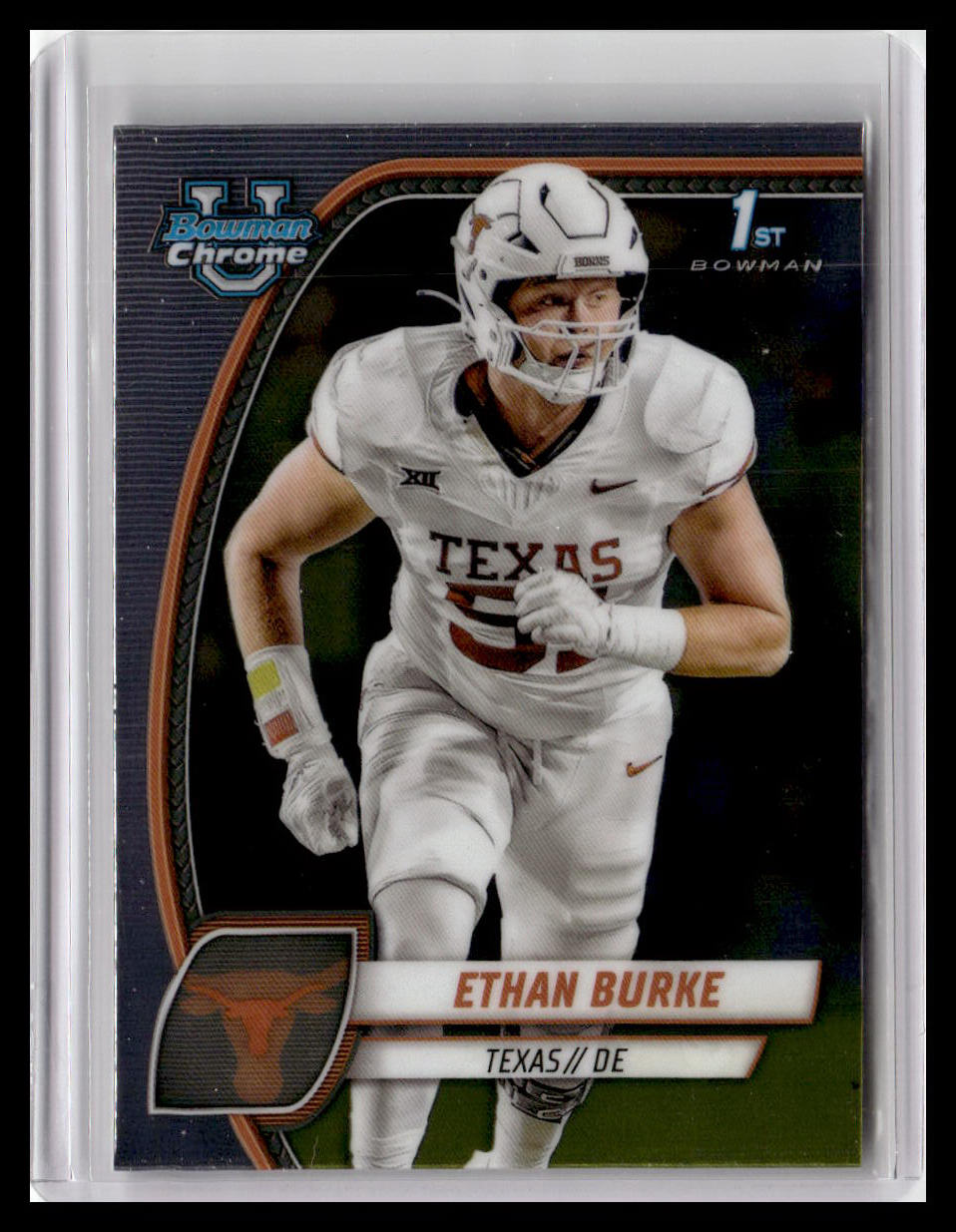 2024 Bowman University Chrome #32 Ethan Burke