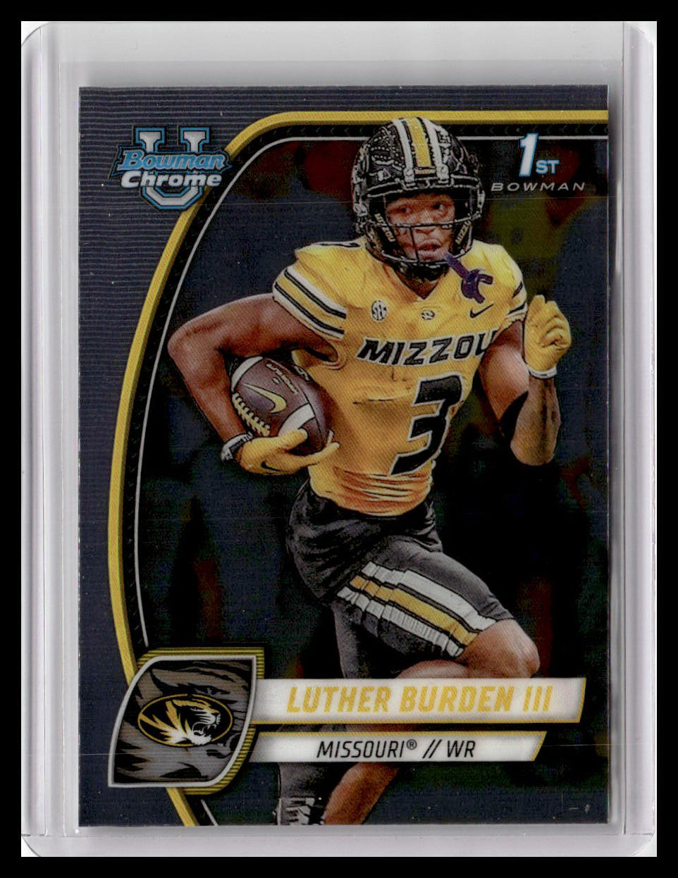 2024 Bowman University Chrome #123 Luther Burden III