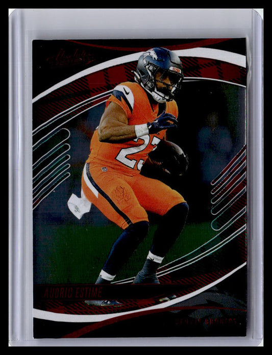 2025 Panini Absolute Countdown Calendar #21 Audric Estime