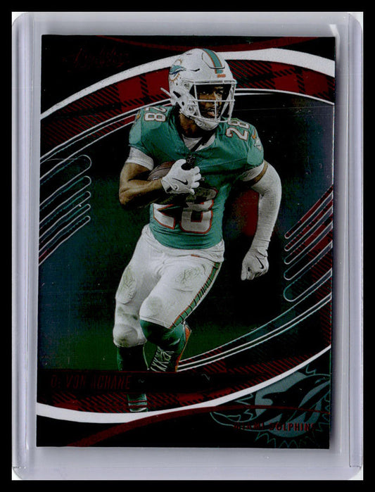 2025 Panini Absolute Countdown Calendar #85 De'Von Achane