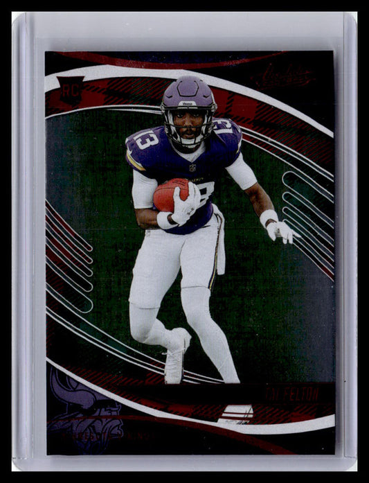 2025 Panini Absolute Countdown Calendar #181 Tai Felton