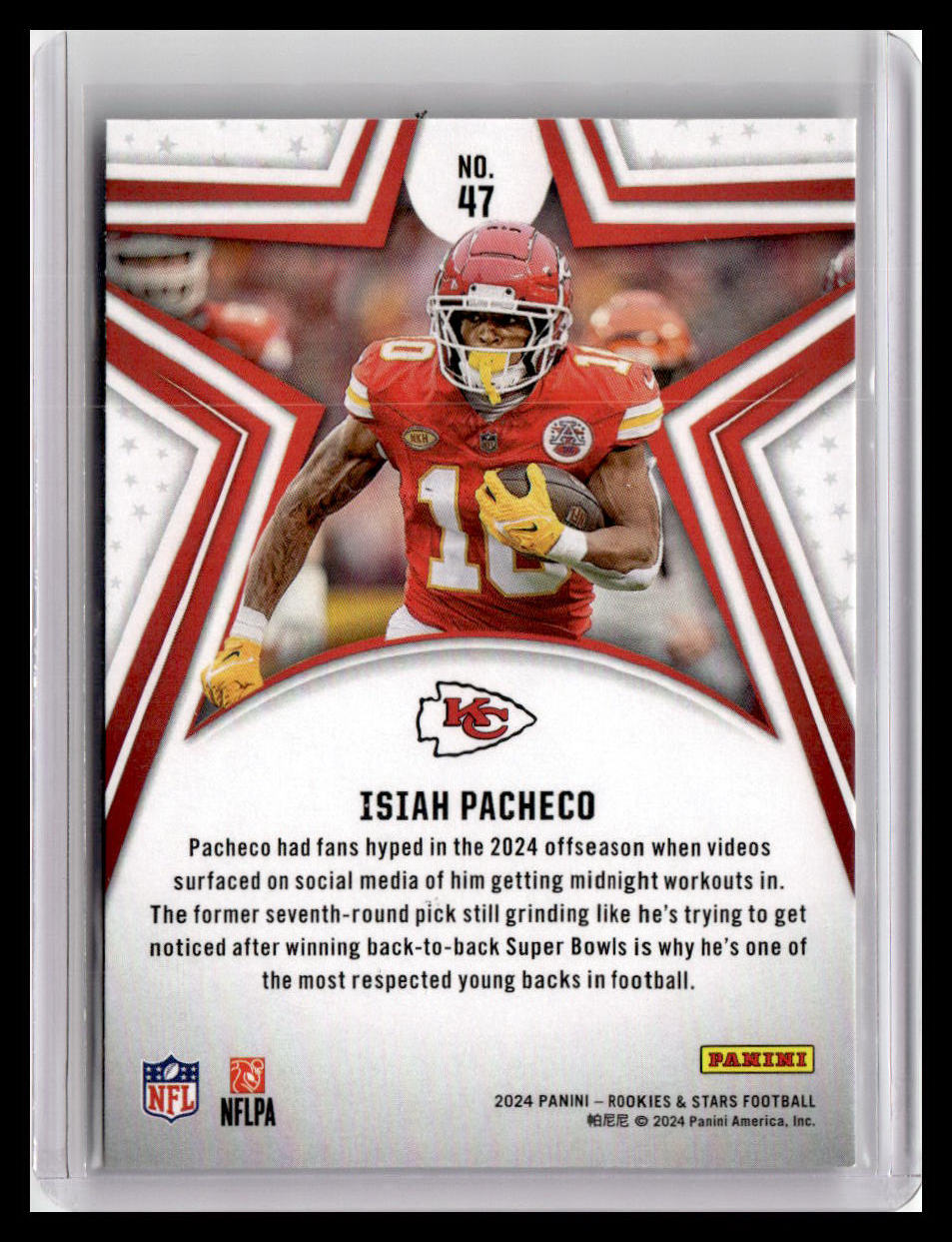 2024 Panini Rookies & Stars #47 Isiah Pacheco