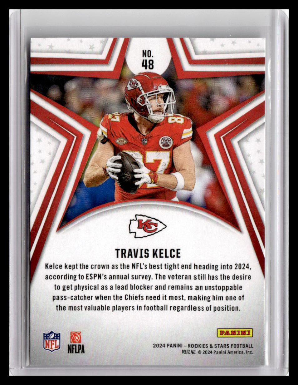 2024 Panini Rookies & Stars #48 Travis Kelce