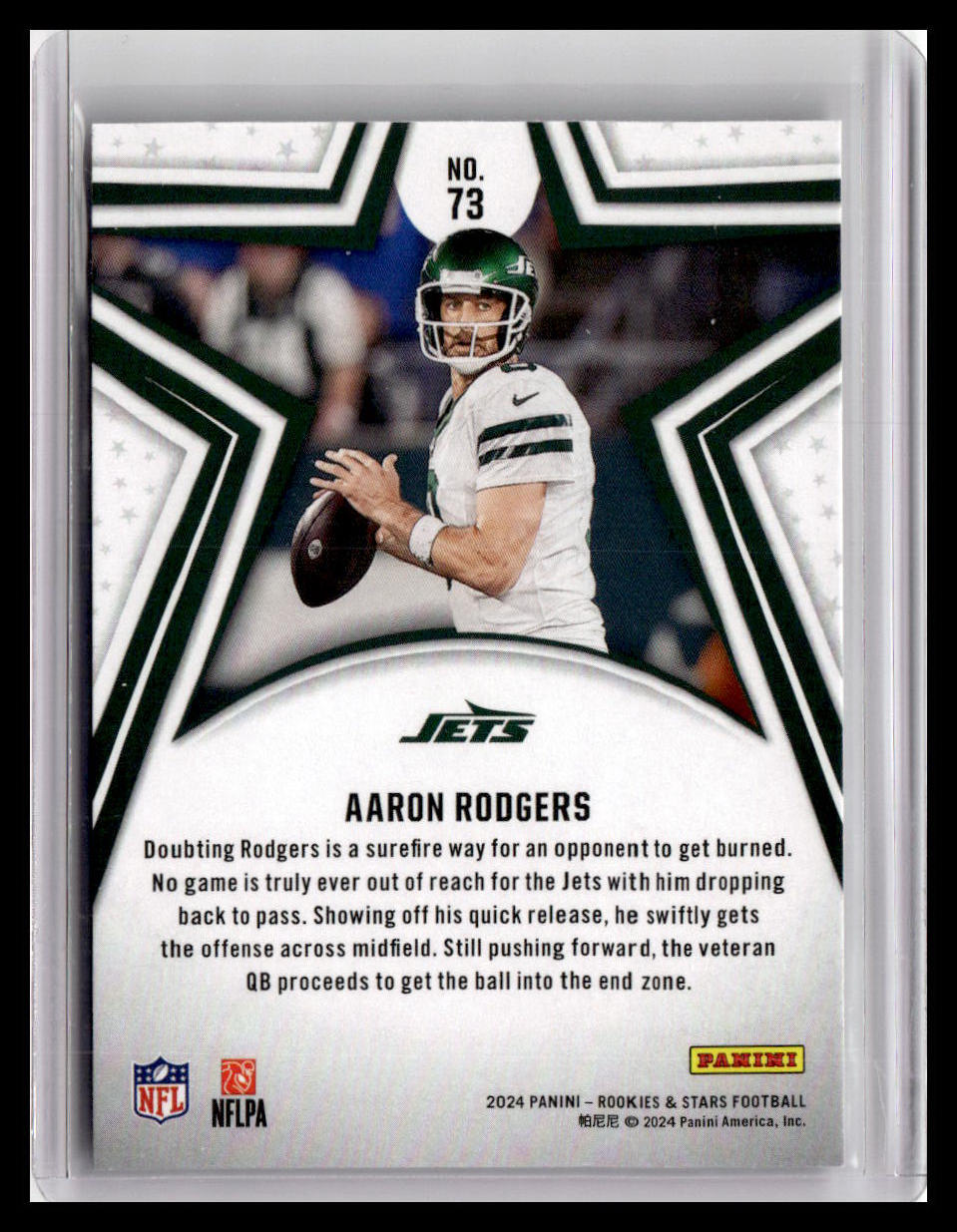 2024 Panini Rookies & Stars #73 Aaron Rodgers