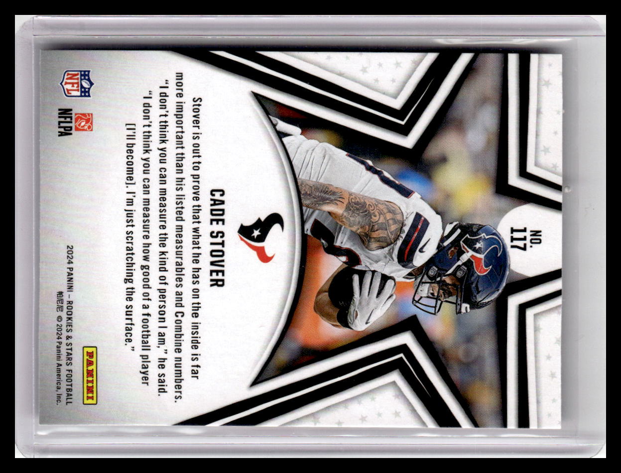 2024 Panini Rookies & Stars #117 Cade Stover Red